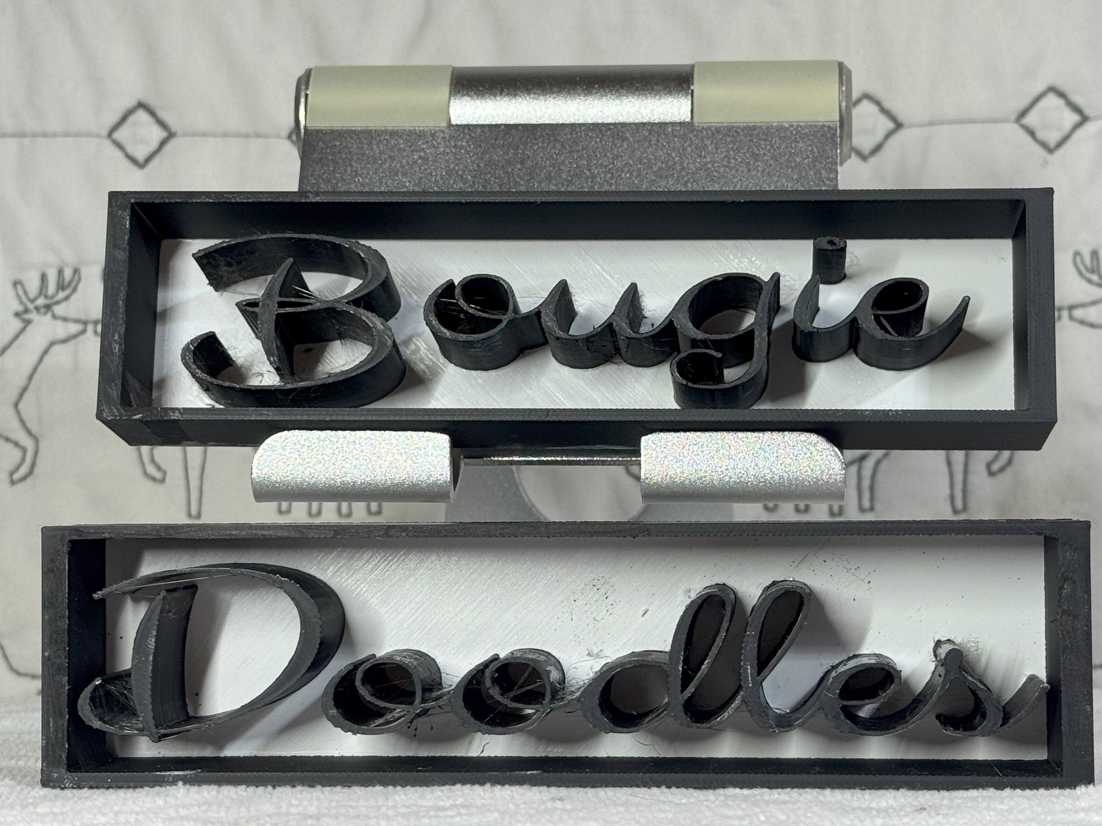 CUSTOM - Shadow Box Text